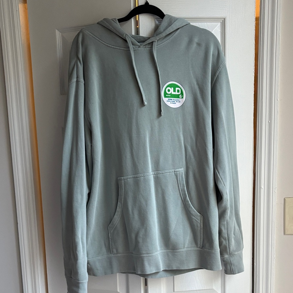 Men's Green Hoodie Sweater